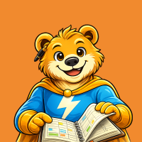 EB Bär Maskottchen mit Kalender